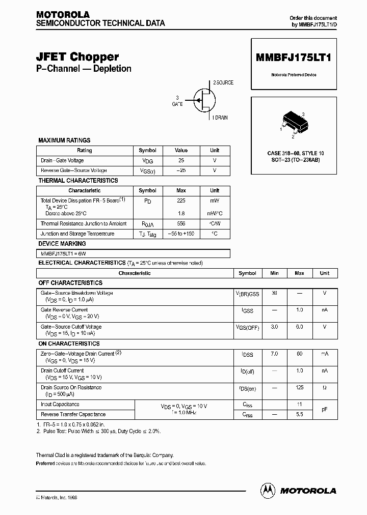 MMBFJ175LT1_1118469.PDF Datasheet