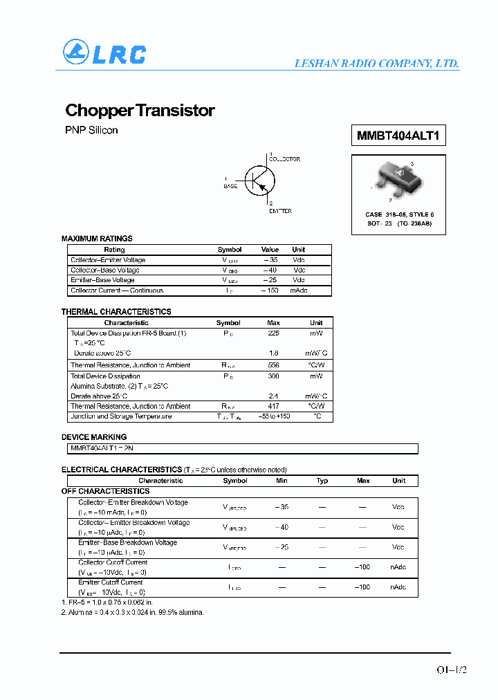 MMBT404ALT1_1281333.PDF Datasheet