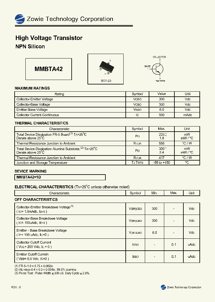 MMBTA42_1151917.PDF Datasheet