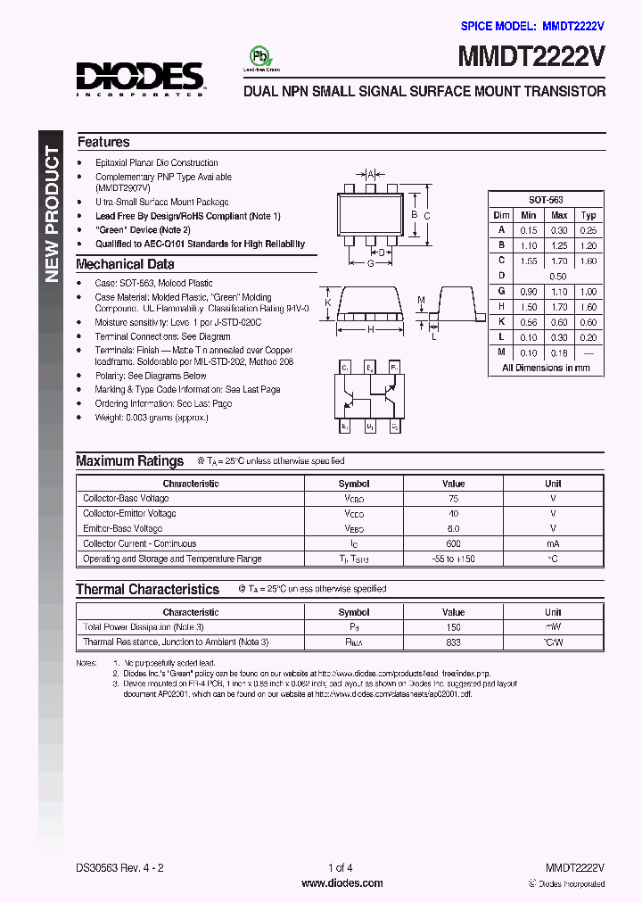 MMDT2222V1_1281635.PDF Datasheet