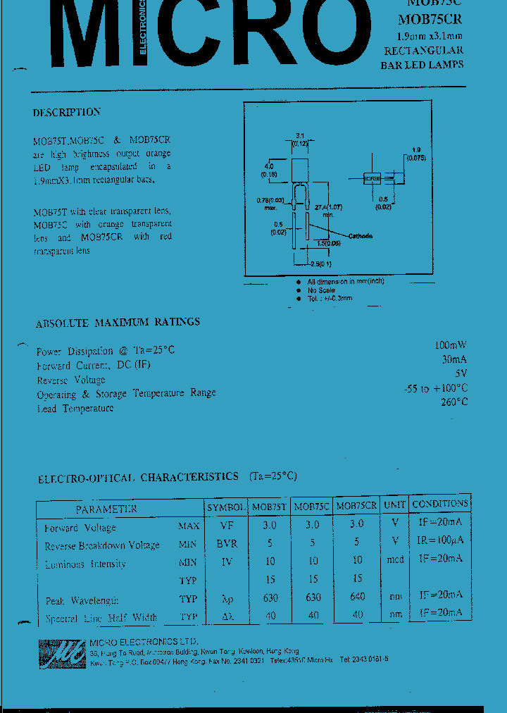 MOB75T_1282122.PDF Datasheet