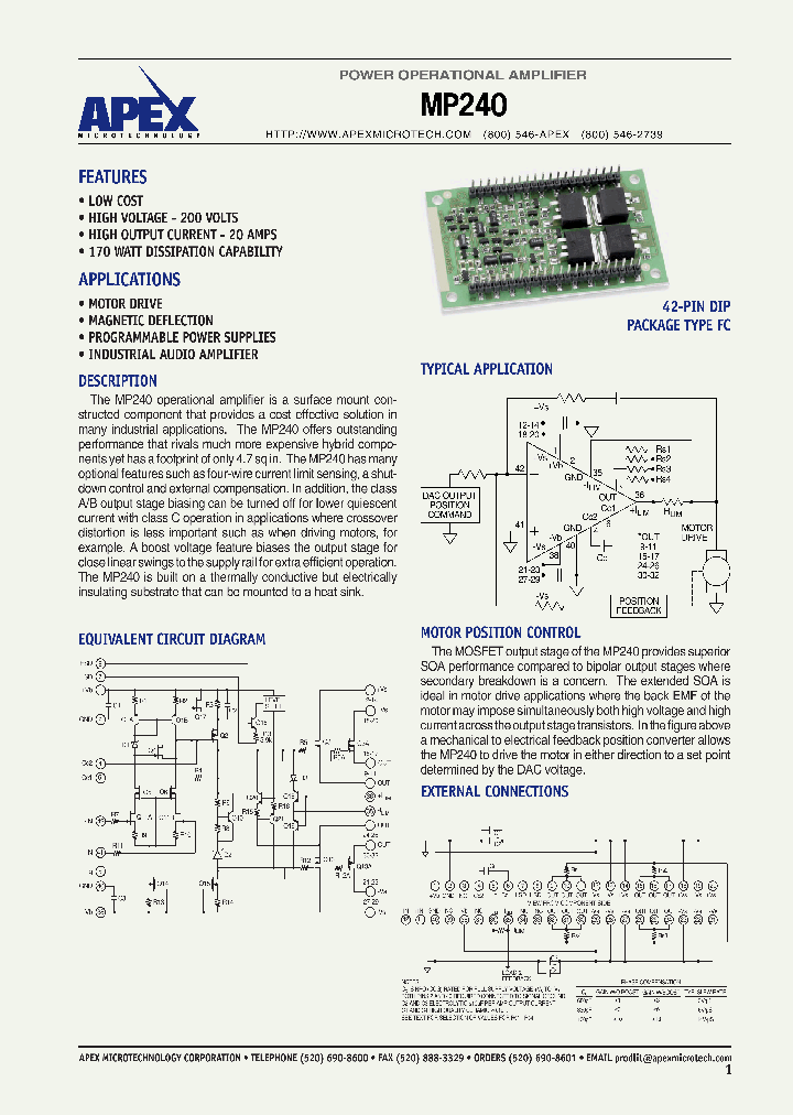 MP240_1282361.PDF Datasheet