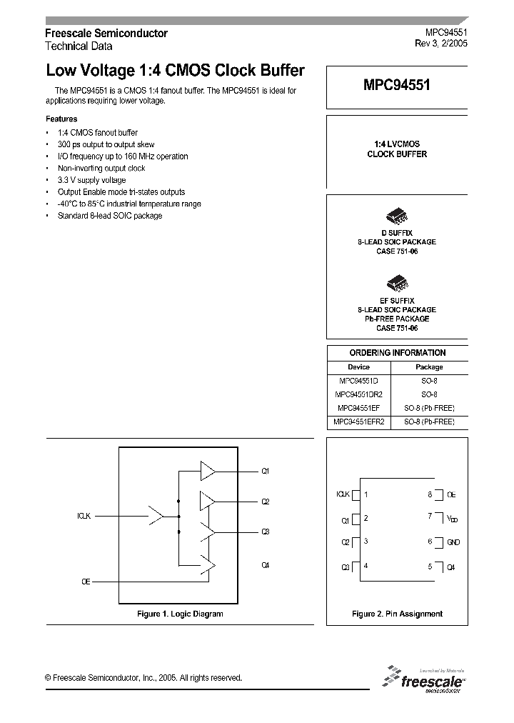 MPC94551D_883085.PDF Datasheet