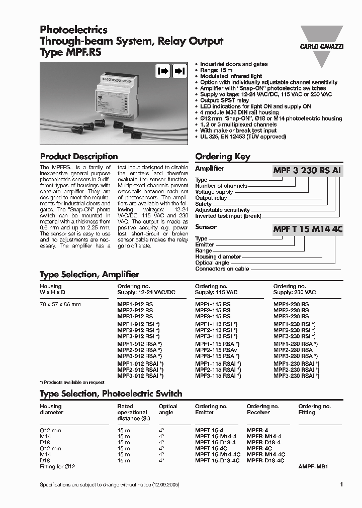 MPF2-115RS_1023469.PDF Datasheet