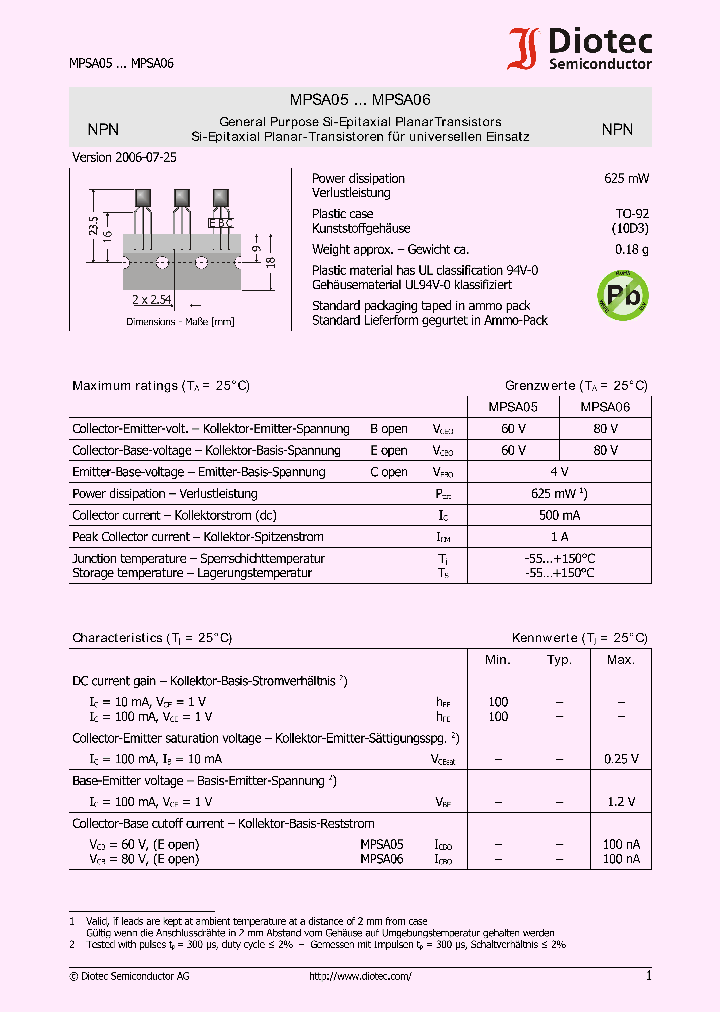 MPSA05_1148832.PDF Datasheet