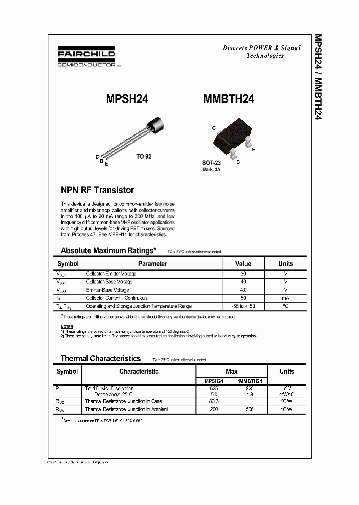 MPSH24_1059898.PDF Datasheet