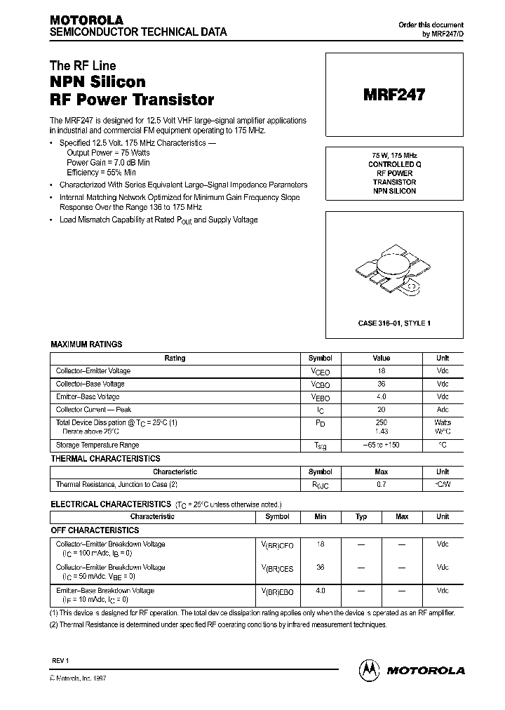 MRF247_1023465.PDF Datasheet