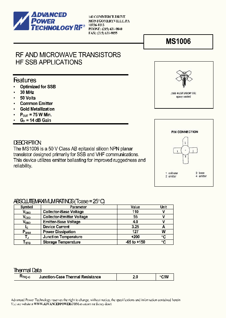MS1006_1283745.PDF Datasheet