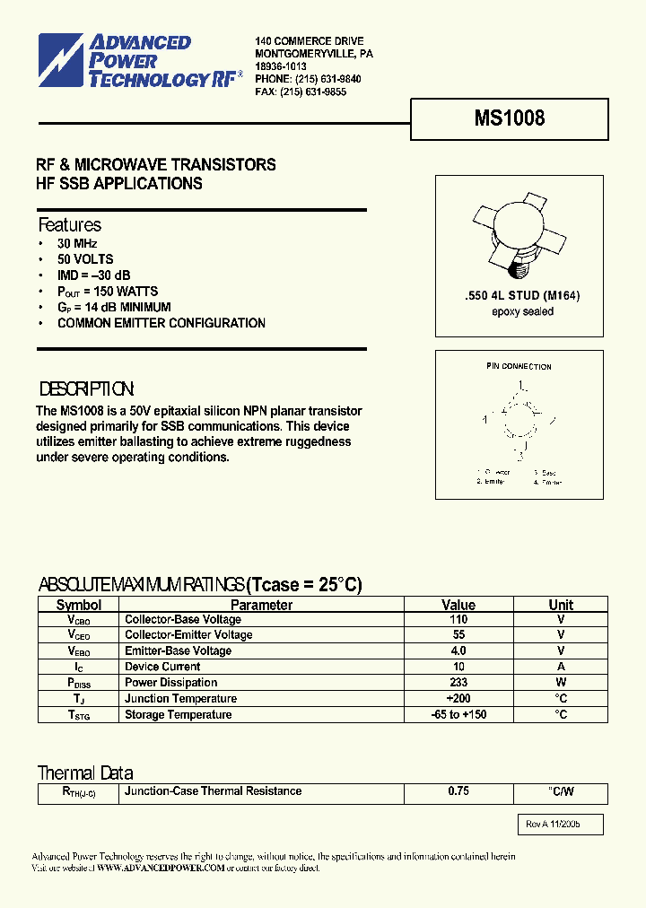 MS1008_1283747.PDF Datasheet