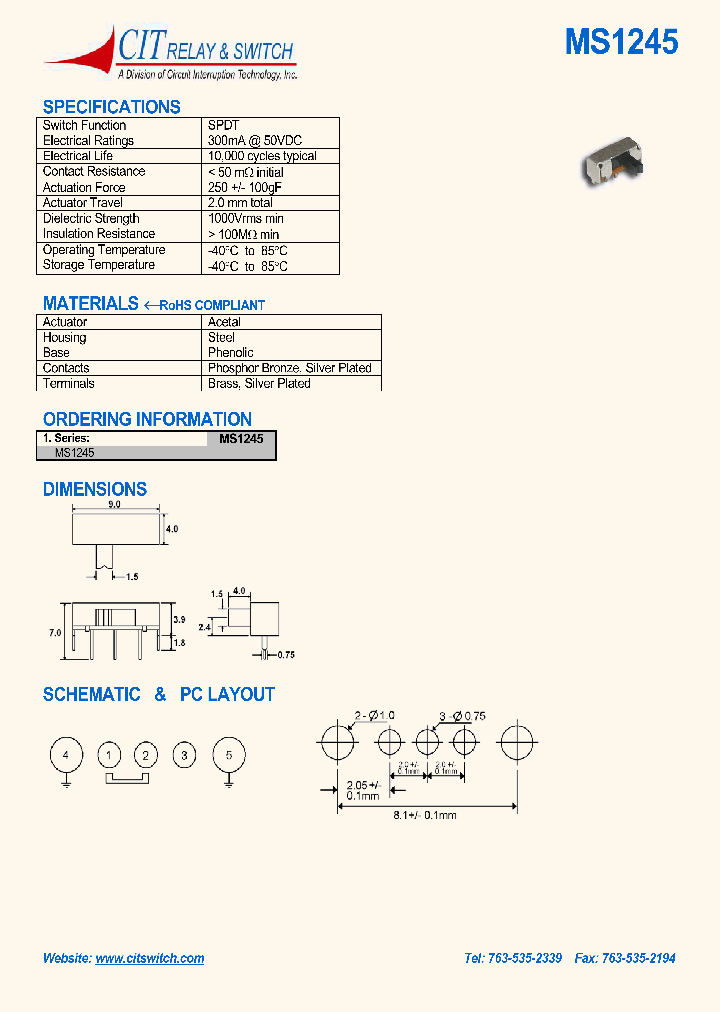 MS1245_1283768.PDF Datasheet