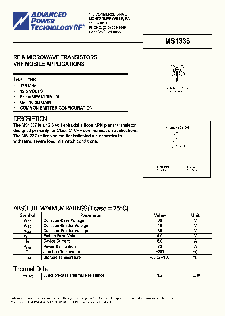 MS1336_1283776.PDF Datasheet