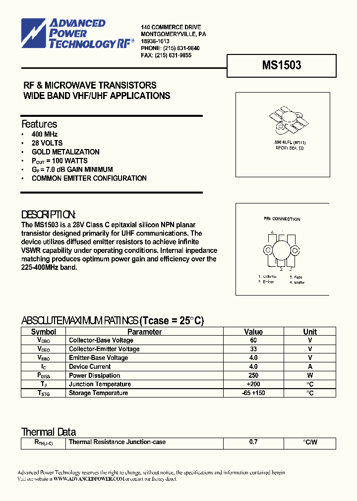 MS1503_1283790.PDF Datasheet