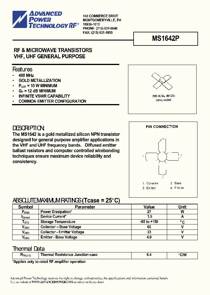 MS1642P_1185381.PDF Datasheet