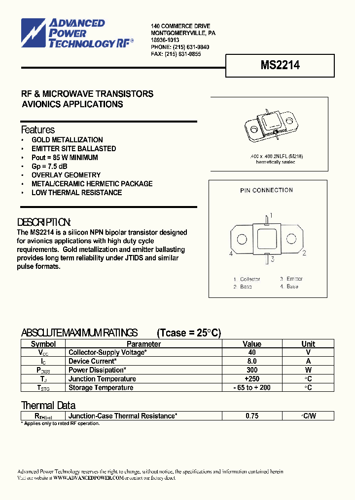 MS2214_1154136.PDF Datasheet