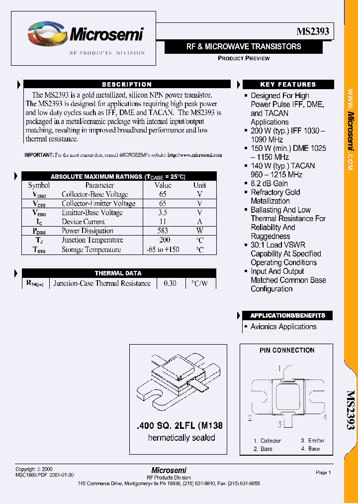 MS2393_1283831.PDF Datasheet
