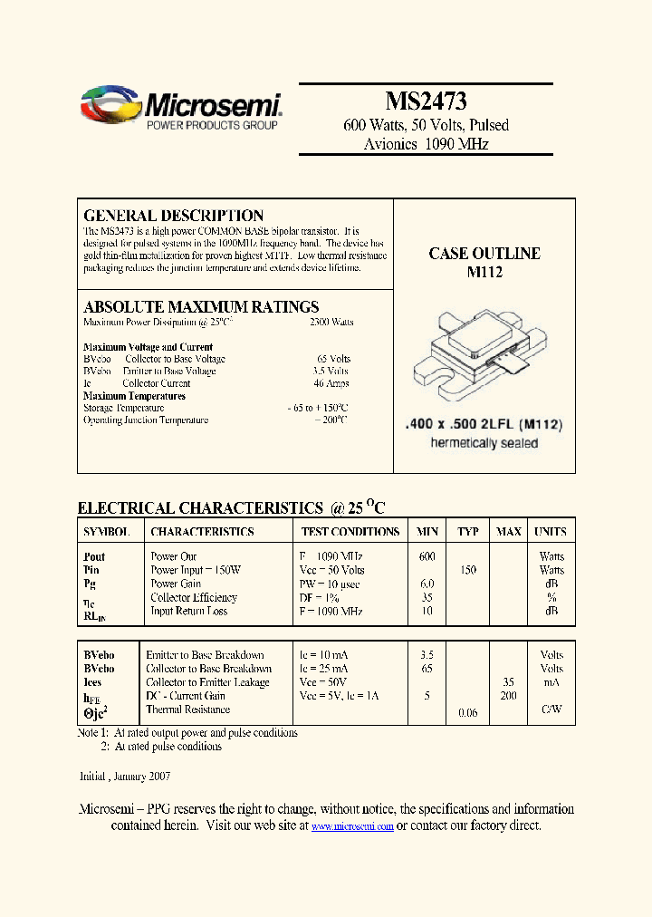 MS2473_1283836.PDF Datasheet