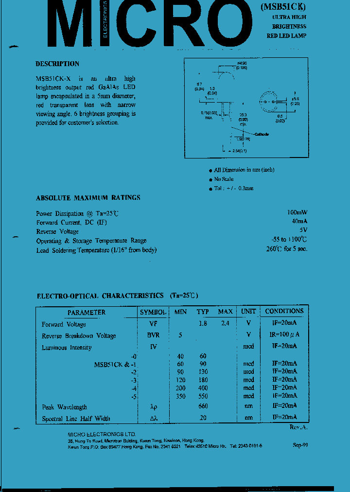 MSB51CK-5_1284088.PDF Datasheet
