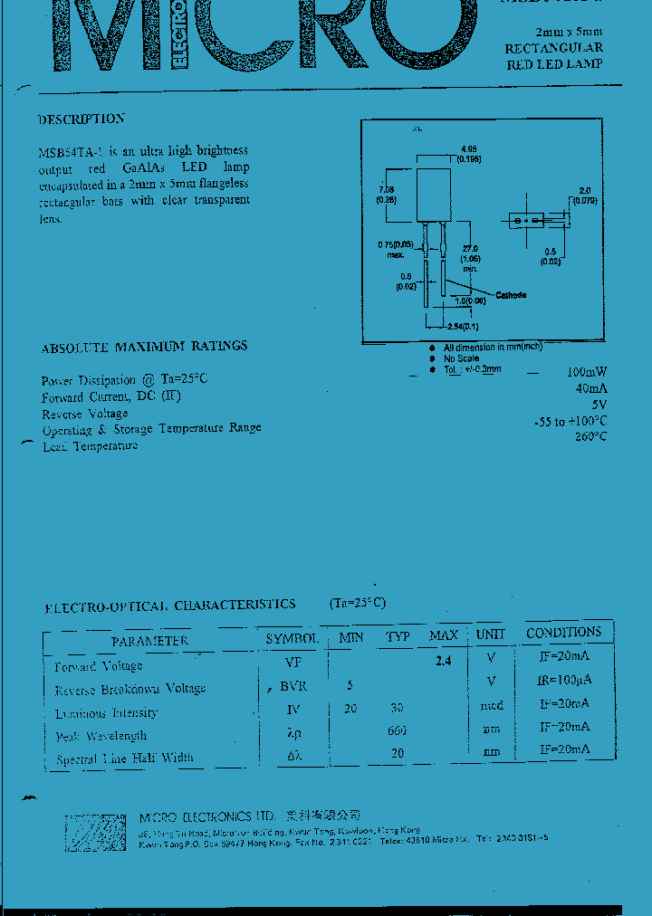 MSB64TA-1_1284116.PDF Datasheet
