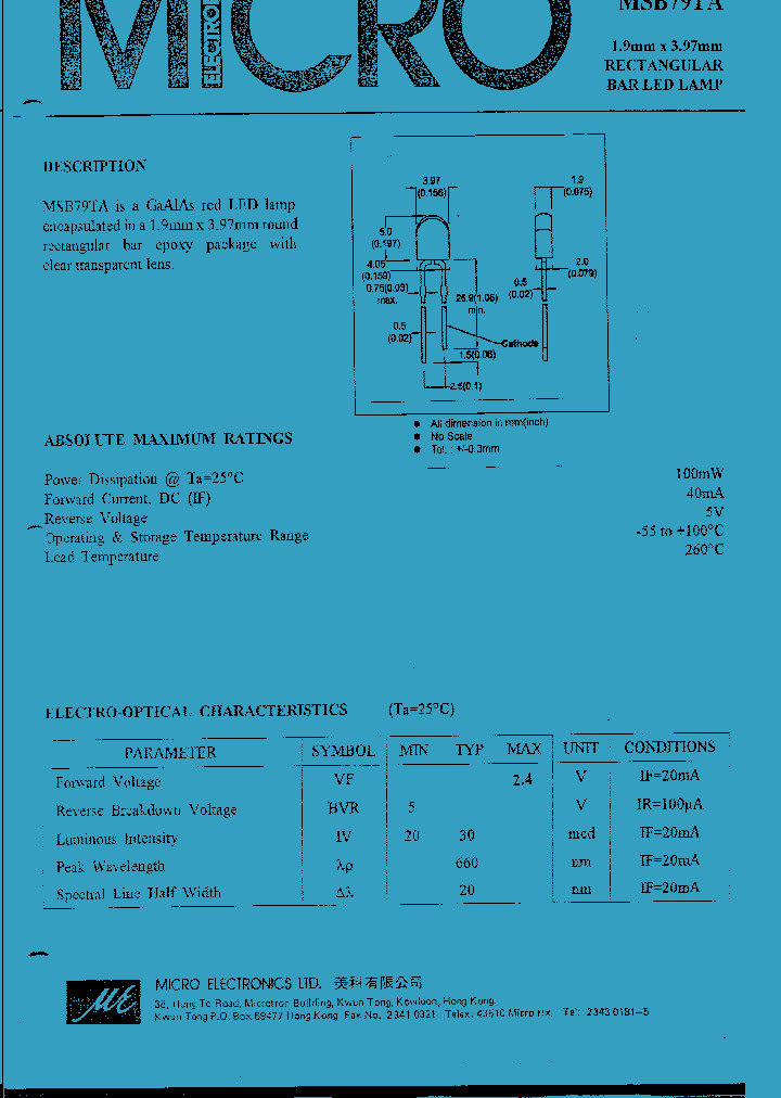 MSB79TA_1284128.PDF Datasheet