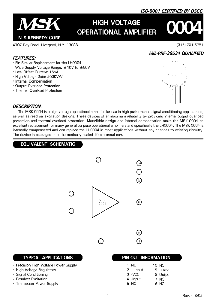 MSK0004H_1284331.PDF Datasheet