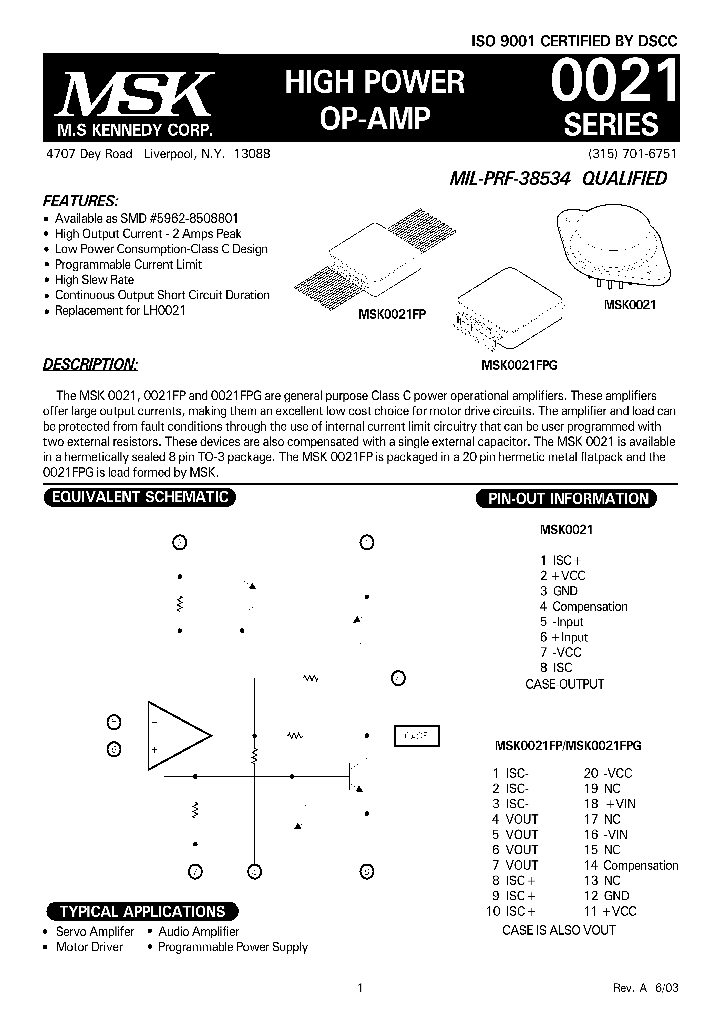 MSK0021E_1284334.PDF Datasheet