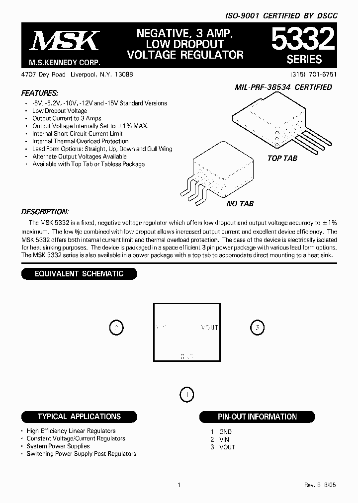 MSK5332-52U_1284455.PDF Datasheet
