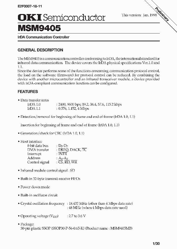MSM9405_1284813.PDF Datasheet