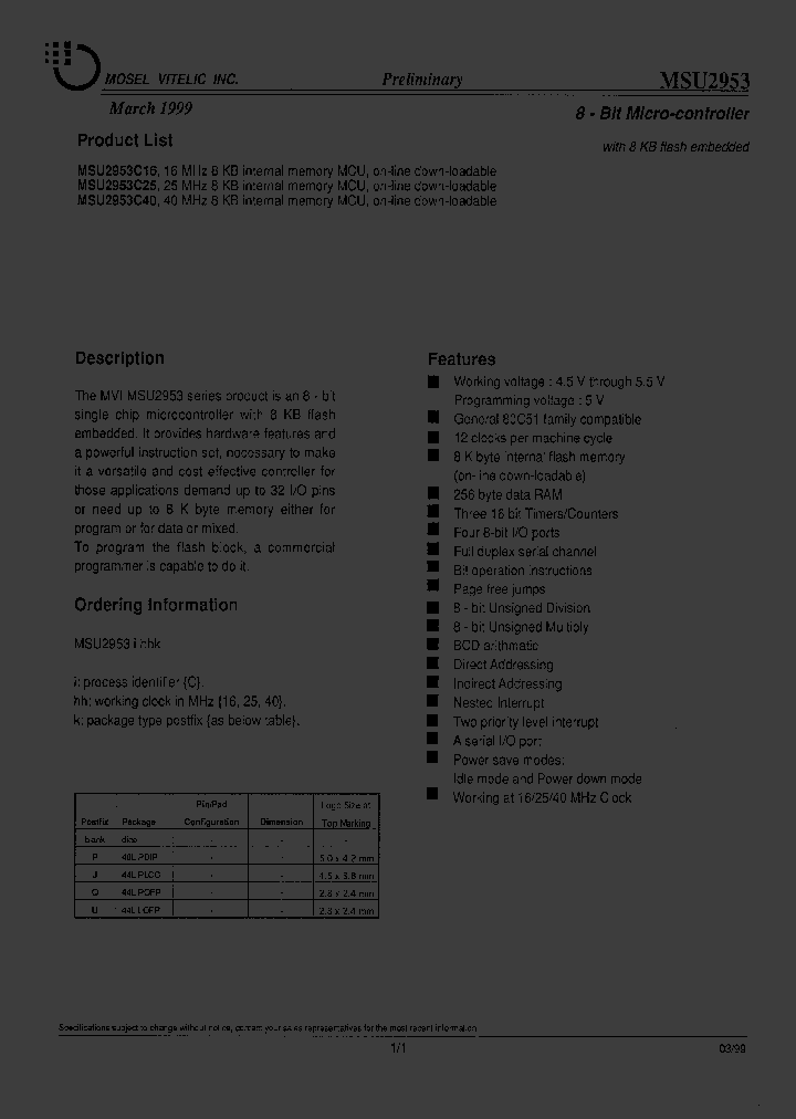 MSU2953C40_1284964.PDF Datasheet