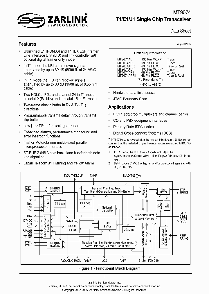 MT9074_1181583.PDF Datasheet