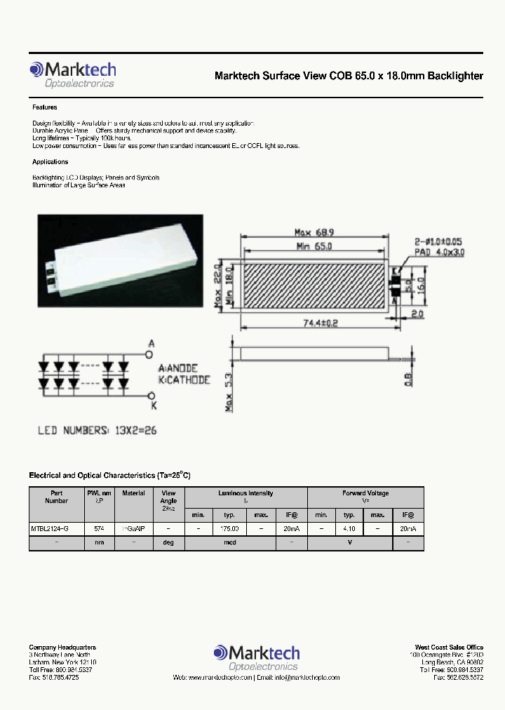 MTBL2124-G_1285533.PDF Datasheet