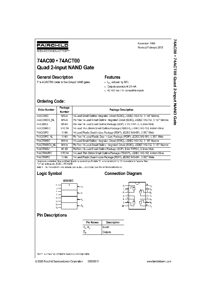 74ACT00SC_1054002.PDF Datasheet
