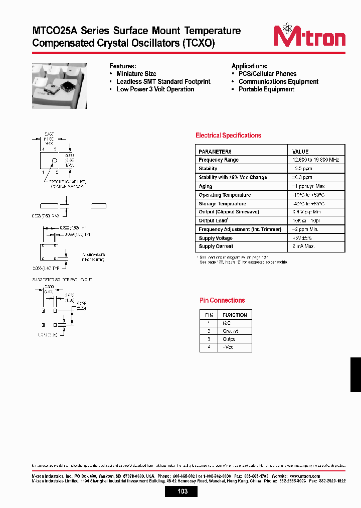 MTCO25A_1285607.PDF Datasheet