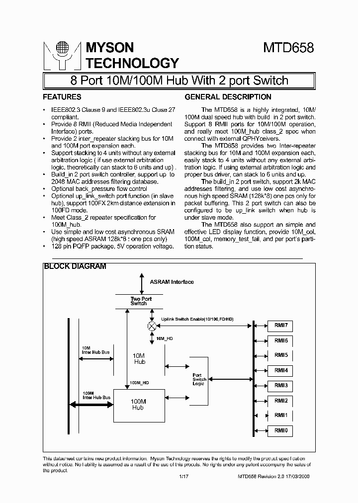 MTD658_1285679.PDF Datasheet