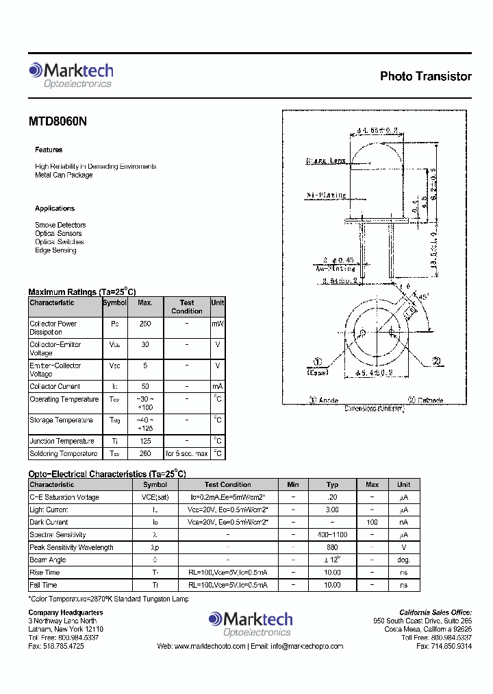 MTD8060N_1142748.PDF Datasheet