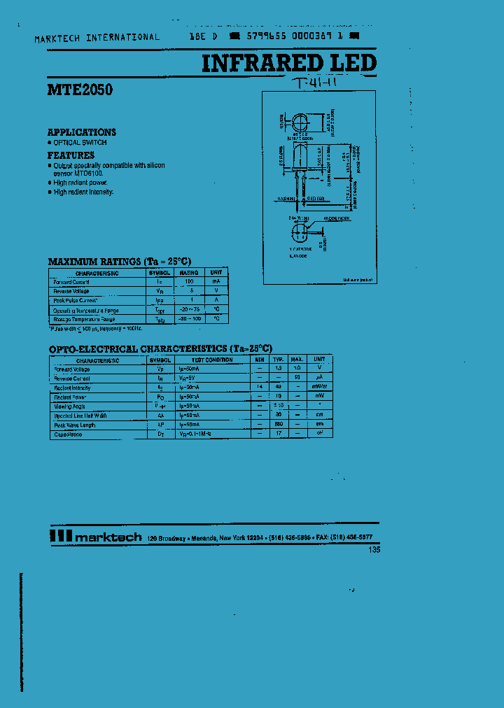 MTE2050_1145694.PDF Datasheet