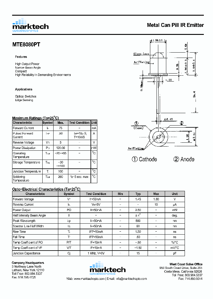 MTE8080PT_1285722.PDF Datasheet