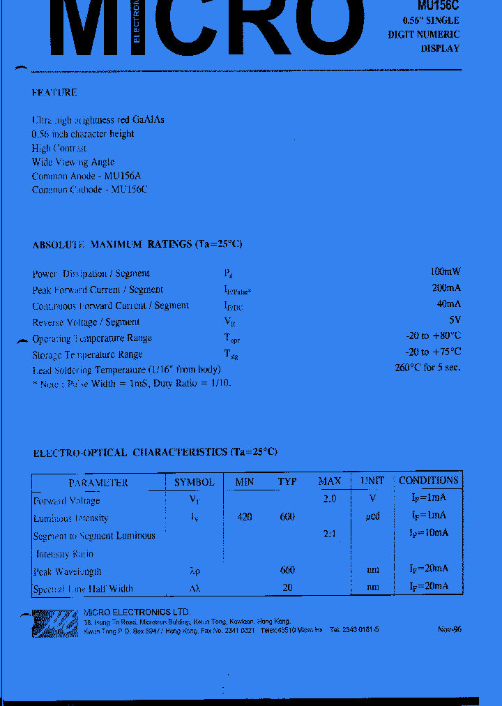 MU156C_1286036.PDF Datasheet