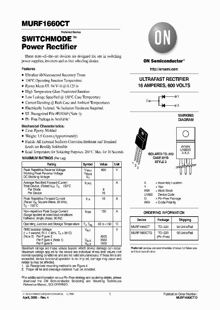 MURF1660CT_1121049.PDF Datasheet