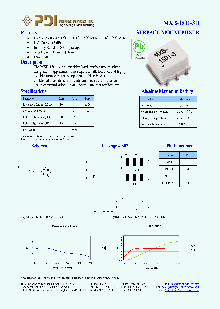 MXB-1501-3H_1110592.PDF Datasheet