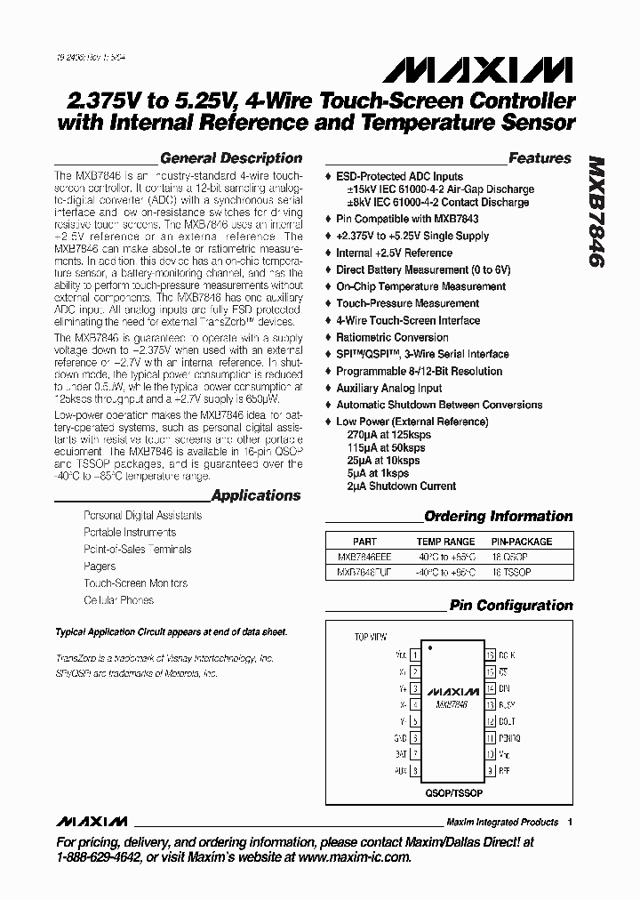 MXB7846EUE_1286838.PDF Datasheet