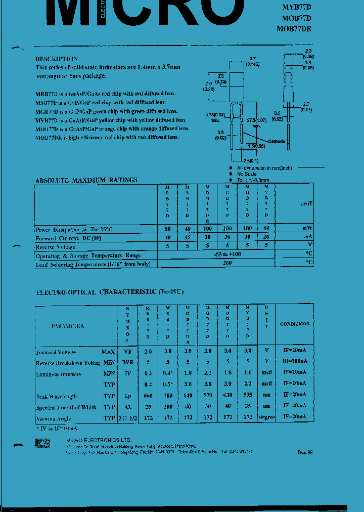 MYB77D_1286982.PDF Datasheet