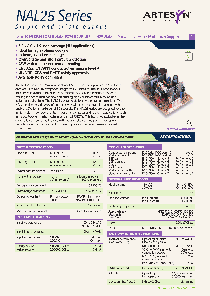 NAL25_1090704.PDF Datasheet