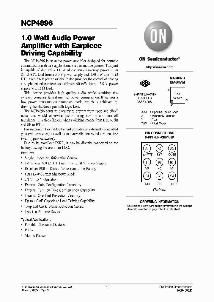 NCP4896FCT1G_707477.PDF Datasheet