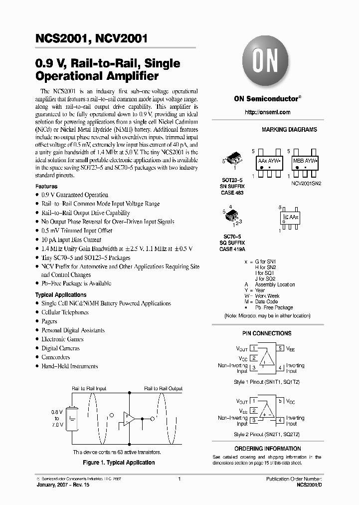 NCV2001_1119489.PDF Datasheet