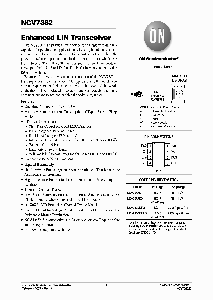 NCV7382DR2G_1119044.PDF Datasheet