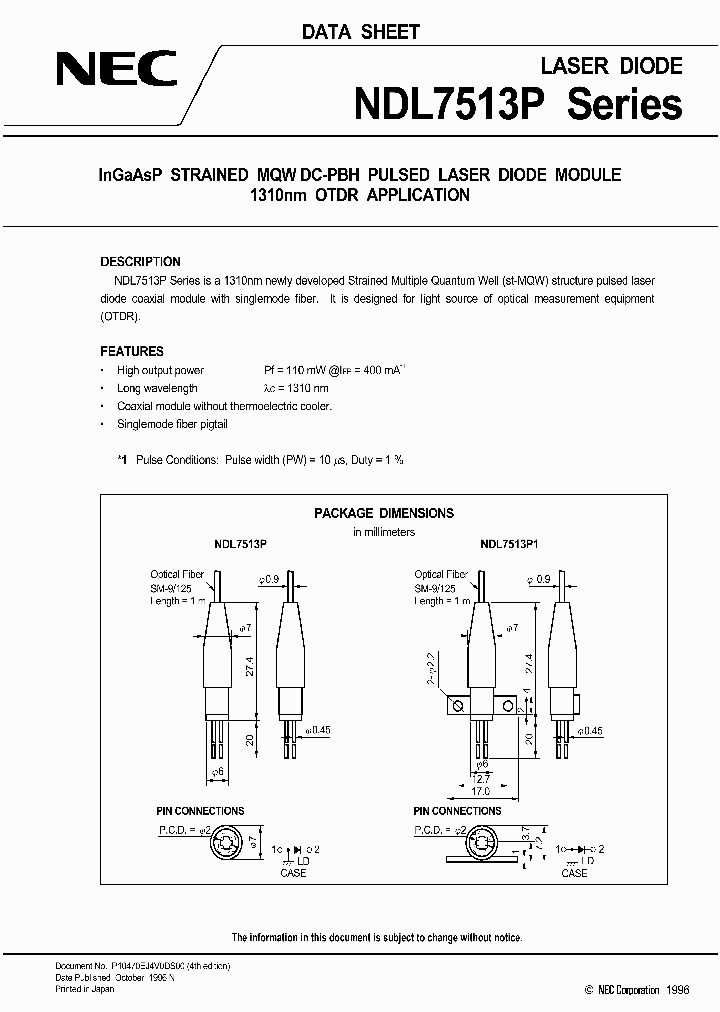 NDL7564P_1288105.PDF Datasheet