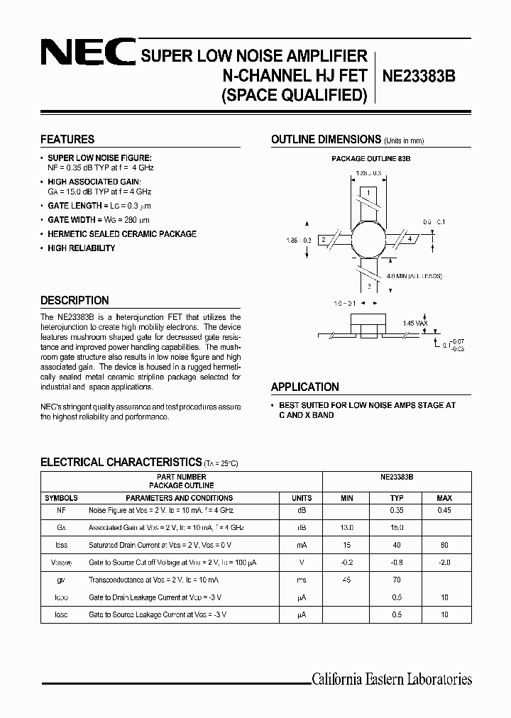 NE23383B_1288216.PDF Datasheet