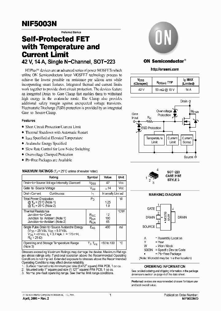 NIF5003NT1_708007.PDF Datasheet