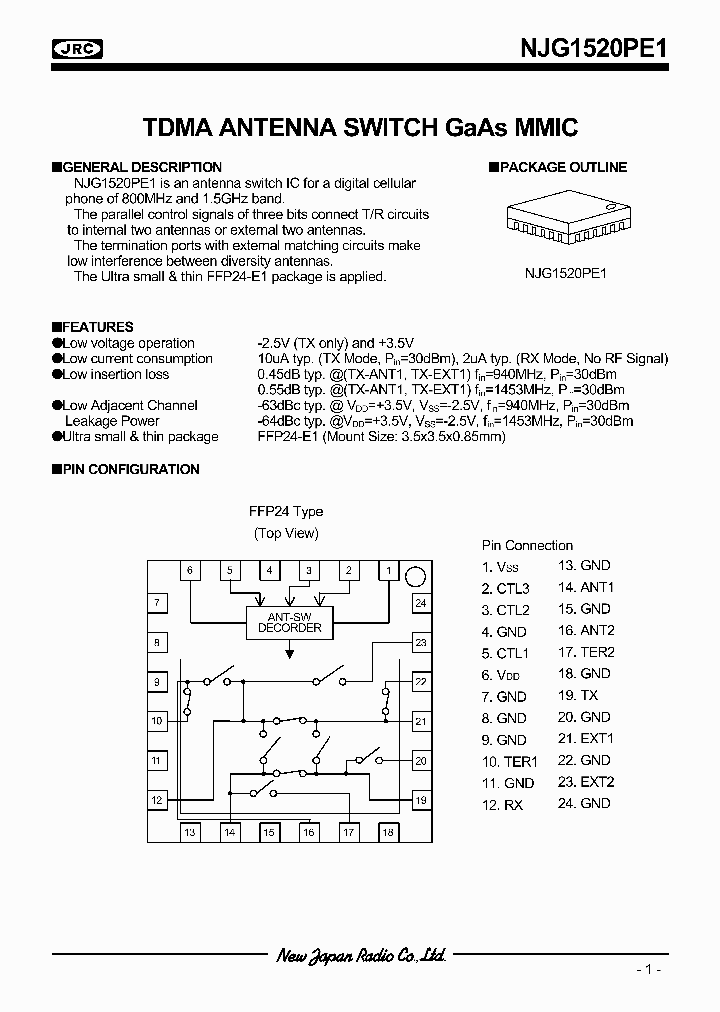 NJG1520PE1R1-R3_1288625.PDF Datasheet