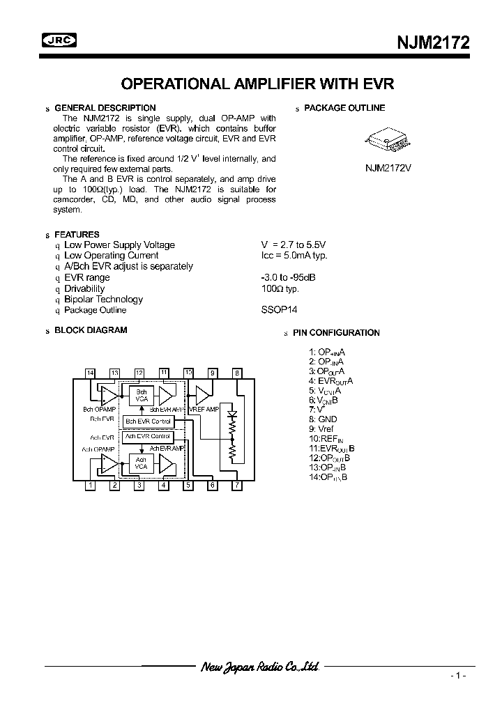NJM2172_1031495.PDF Datasheet